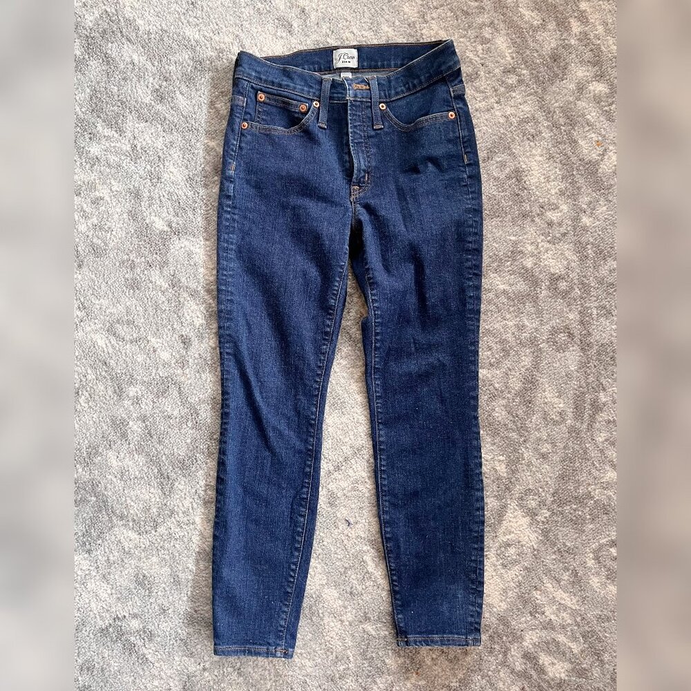 J.Crew 9" Toothpick Jeans Size 27P